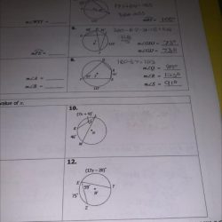 Unit 10 homework 5 inscribed angles