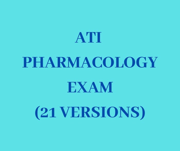 Ati pharmacology proctored exam 2022