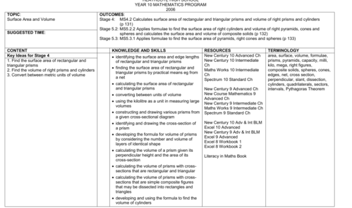 Unit 11 test volume and surface area answer key