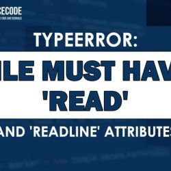 File must have 'read' and 'readline' attributes