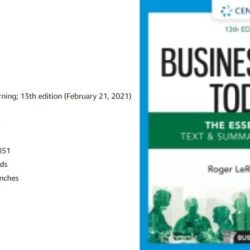 Business law and the regulation of business 13th edition